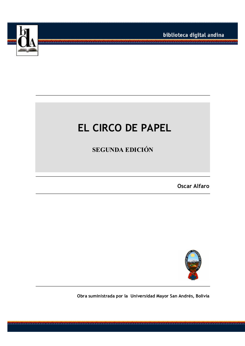 El circo de papel