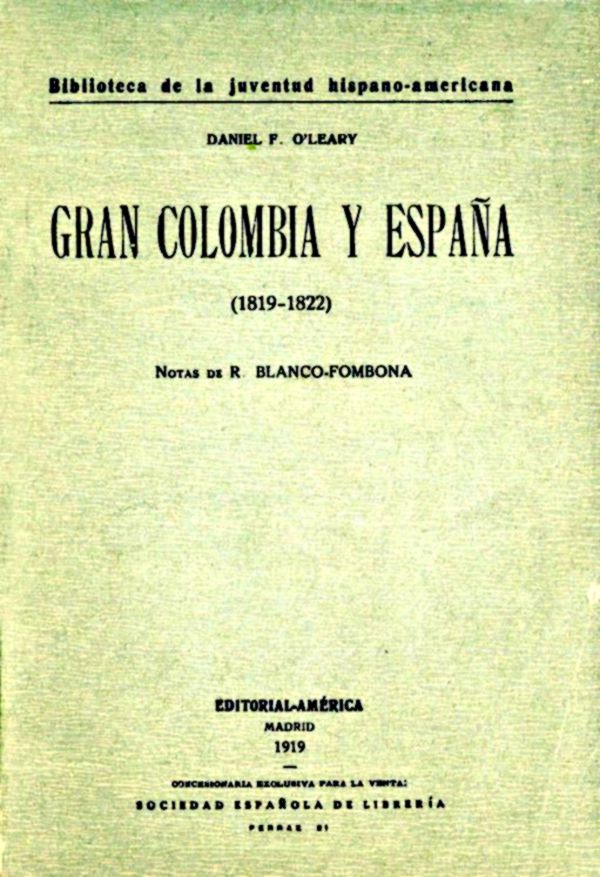 Gran Colombia y España (1819-1822)