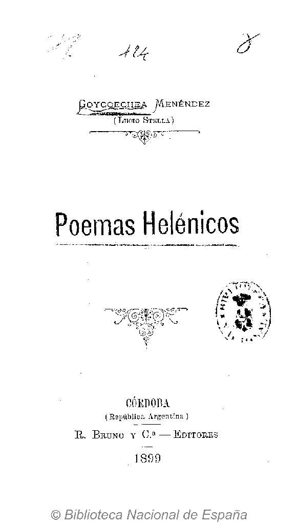 Poemas helénicos