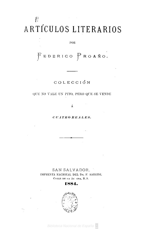 Artículos literarios