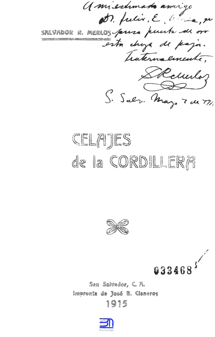 Celajes de la Cordillera