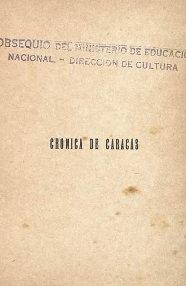 Crónicas de Caracas