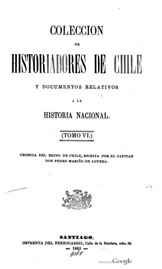 Crónica del Reino de Chile