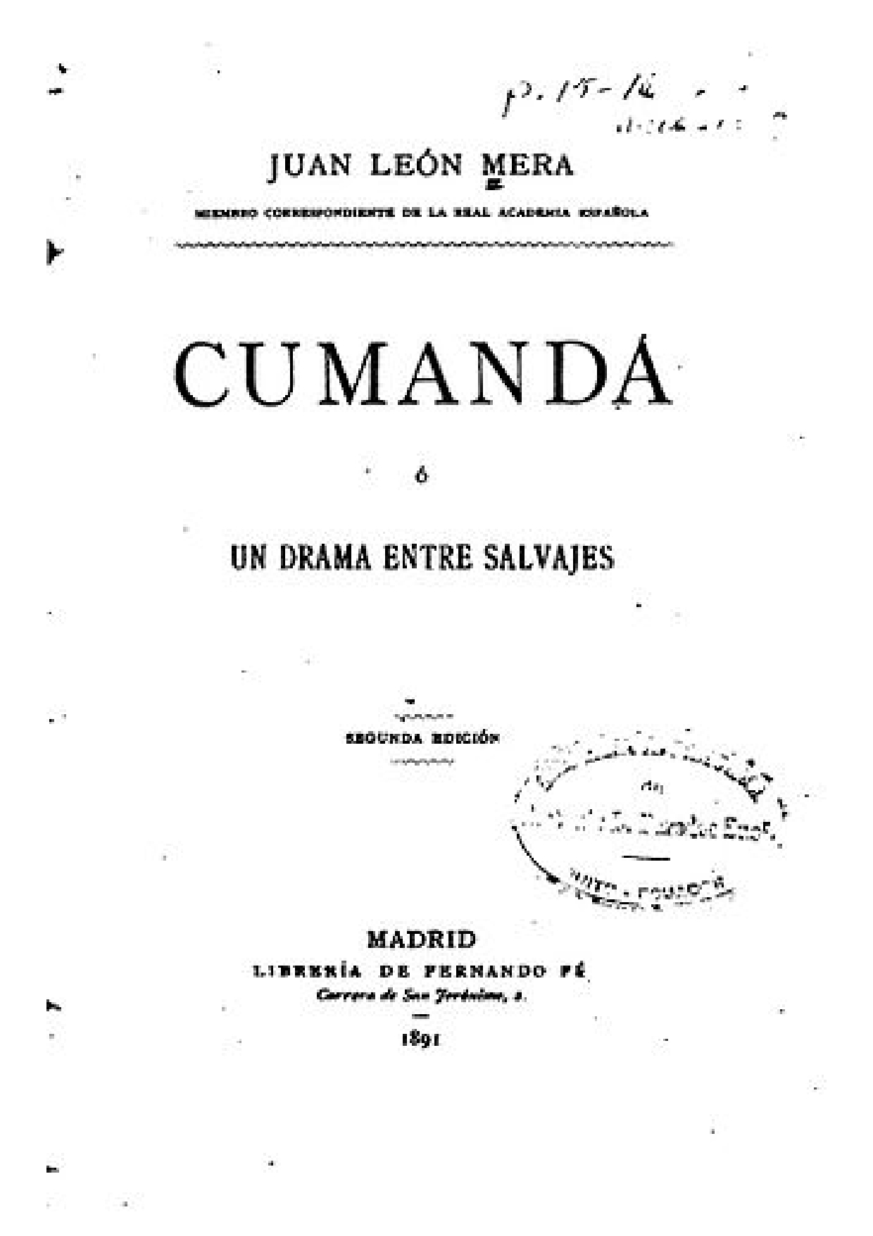 Cumanda o un drama entre salvajes