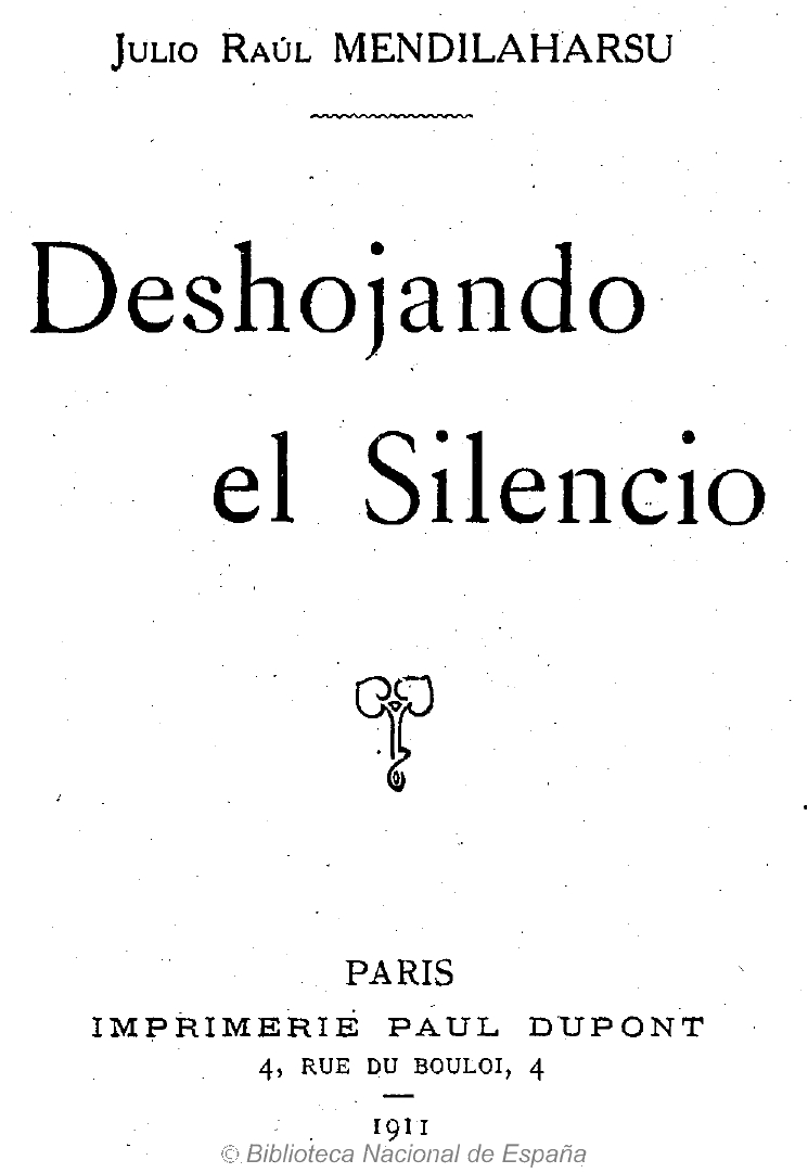 Deshojando el silencio