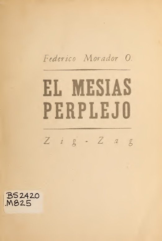 El mesías perplejo