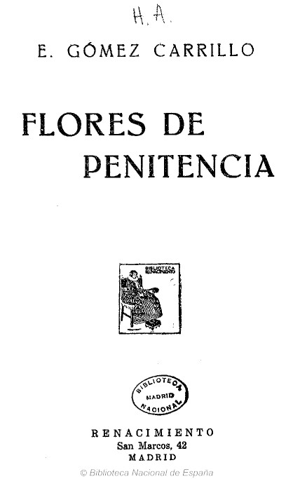Flores de penitencia