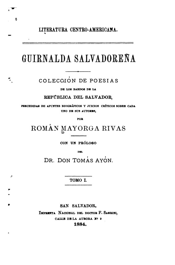 Guirnalda Salvadoreña I