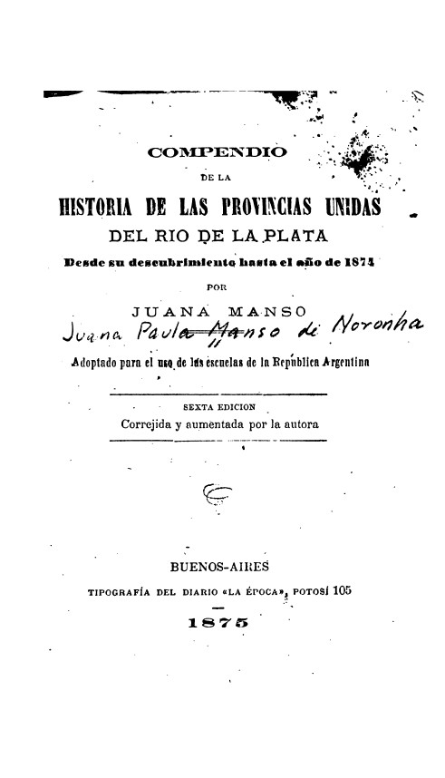 Compendio de la Historia de las Provincias Unidas del Río de la Plata