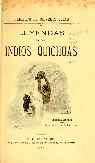 Leyendas de los Indios Quichuas
