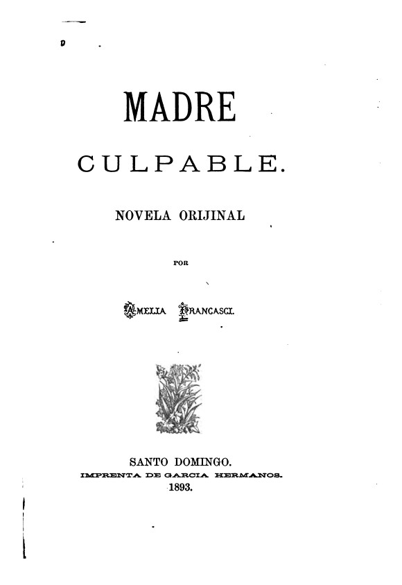 Madre culpable, novela original