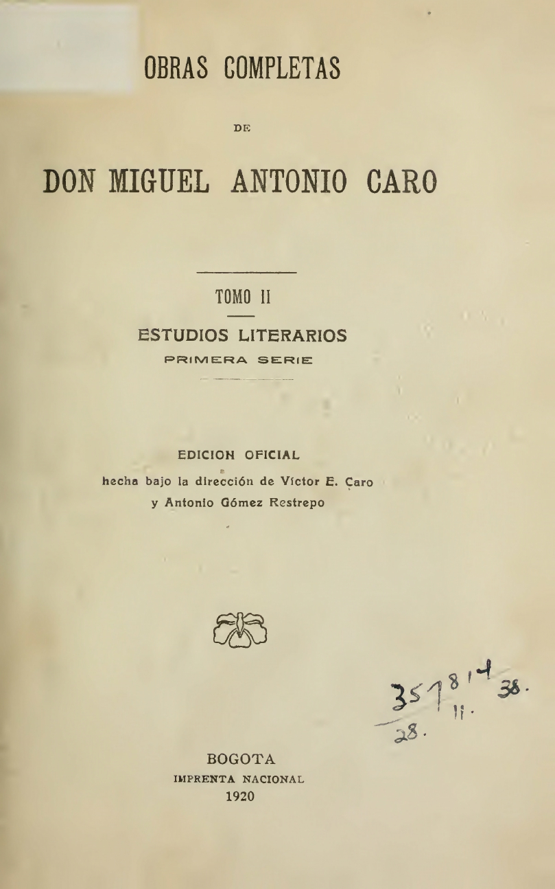 Obras completas Tomo II