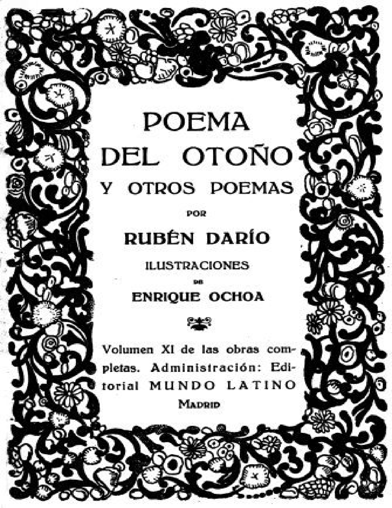 Poema del Otoño y otros poemas