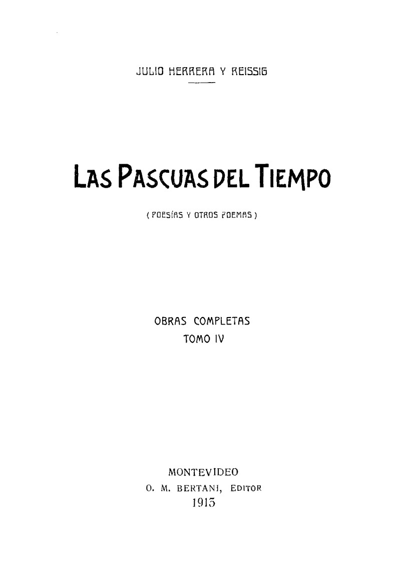 Las Pascuas del Tiempo