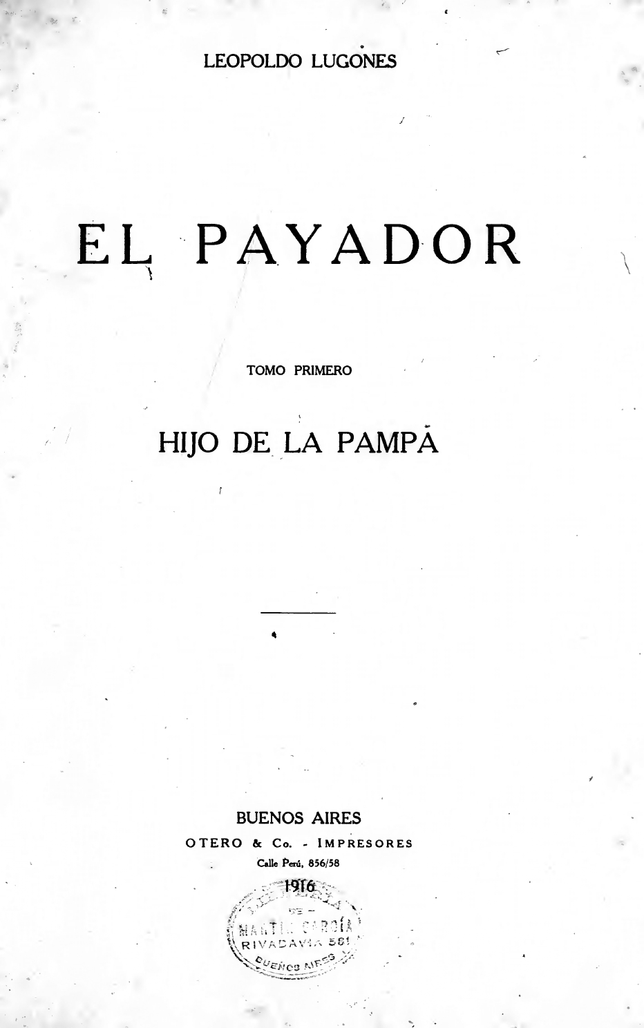 El payador