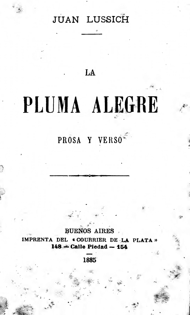 La Pluma Alegre, Prosa y Verso