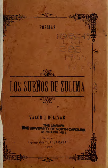 Los sueños de Zulima
