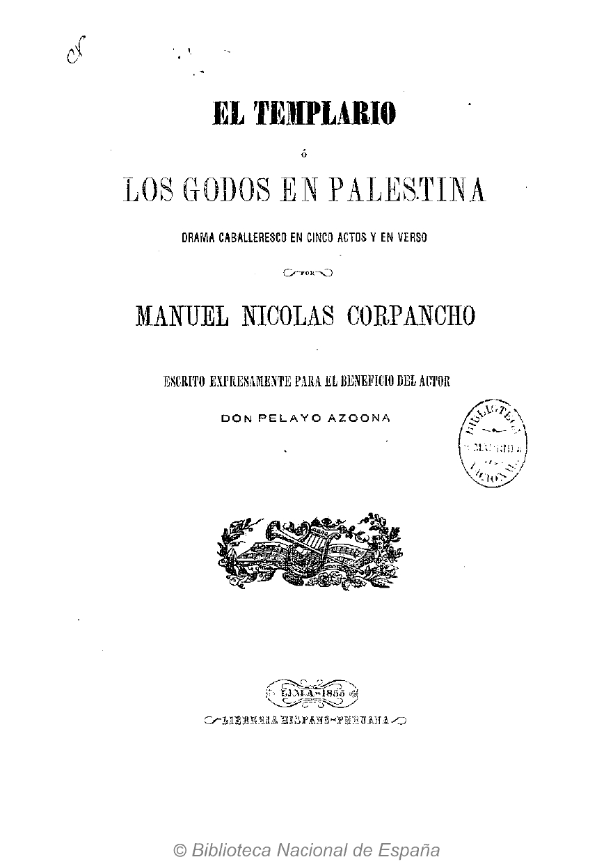 El templario o Los godos en Palestina