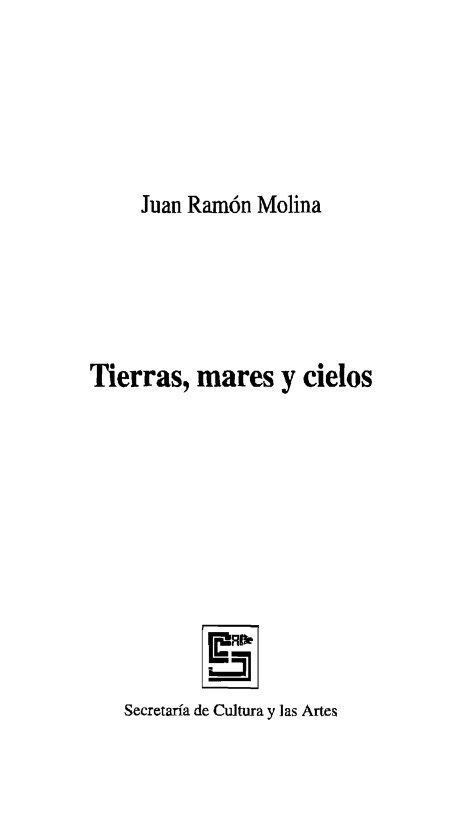 Tierra, mares y cielos