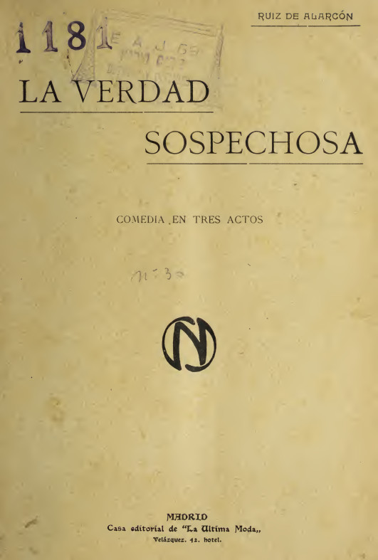 La verdad sospechosa