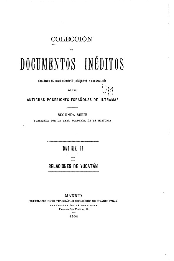 Relaciones de Yucatán II